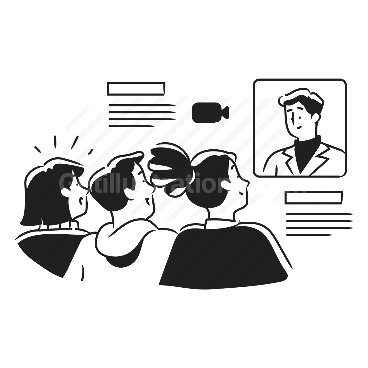 Business and Finance illustration preview image
